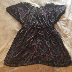 Women’s Weavers Sheer Paisley Print top XXL